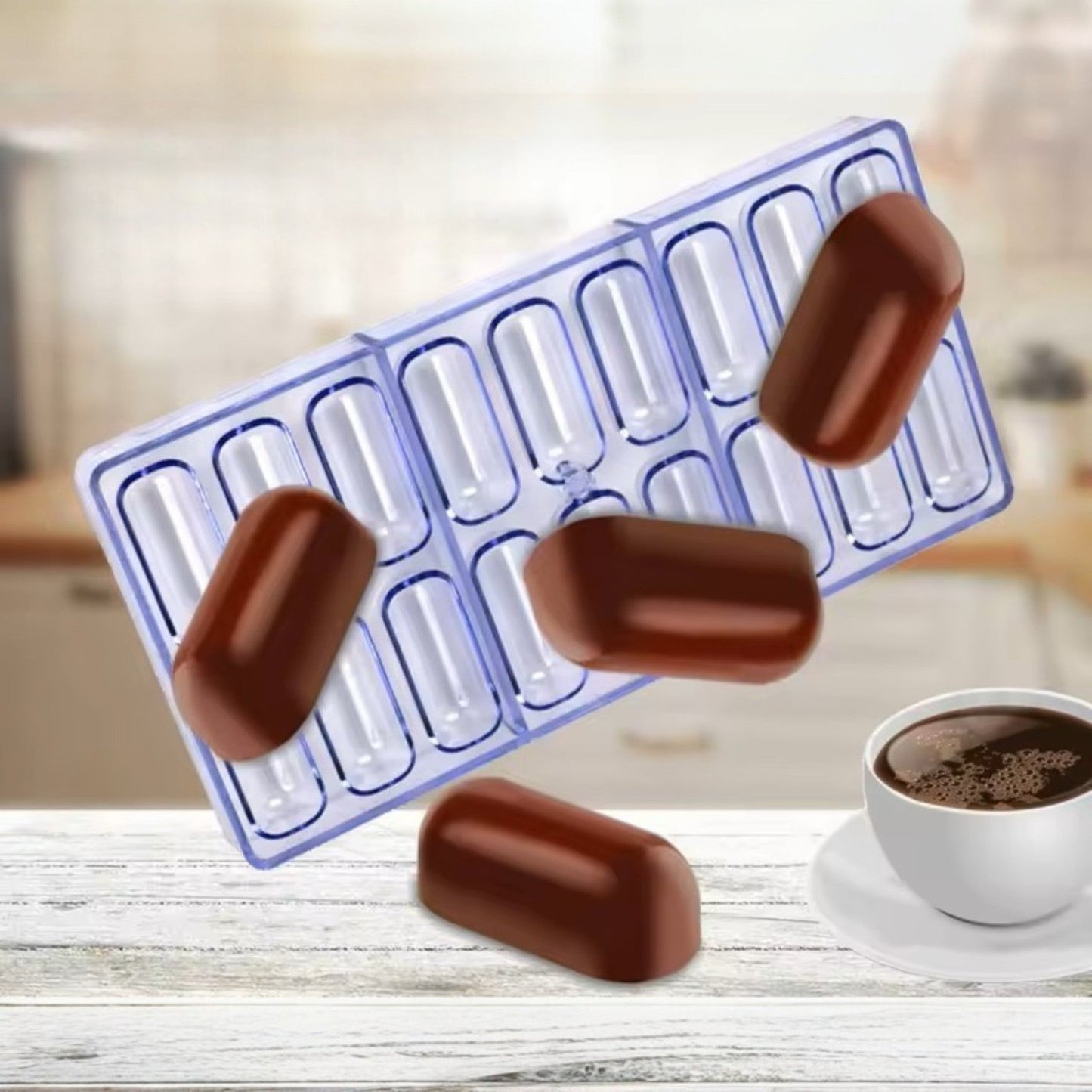 Moule Chocolat - ChocoCraftMold™ - Capsule