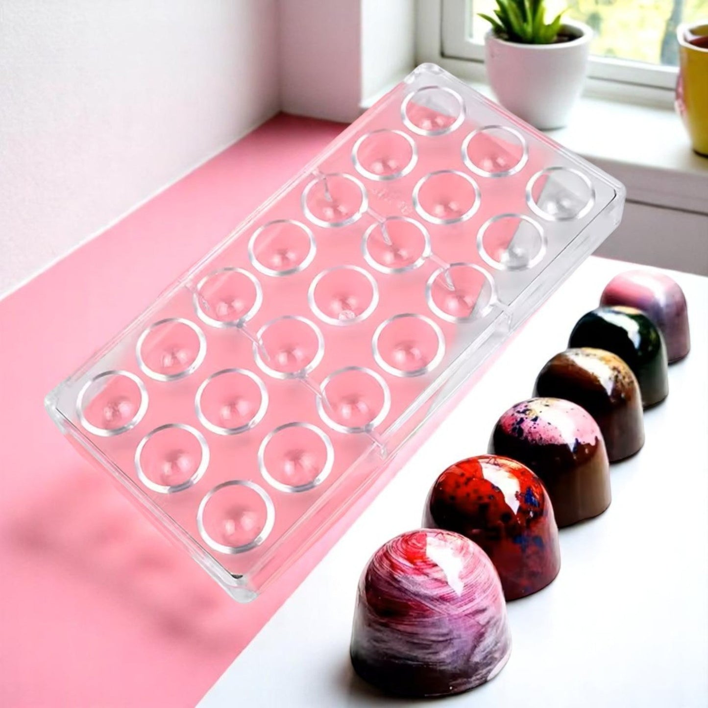 Moule Chocolat - ChocoCraftMold™ - Dôme