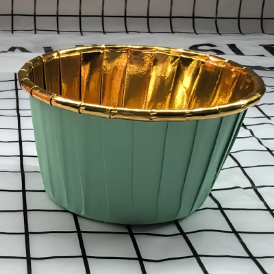 Caissette pour Muffins - CupcakeWrappers™ - Menthe Dorée