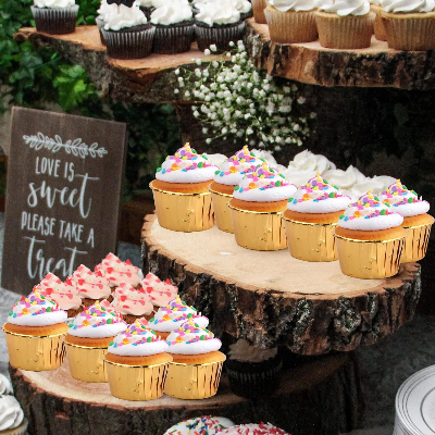 Caissette pour Muffins - CupcakeWrappers™ - Dorée