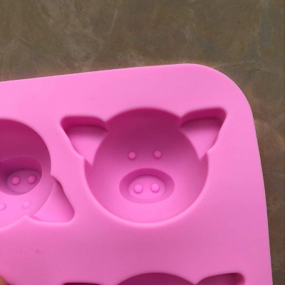 Moule en Silicone - CartoonSiliconeMold™ - Cochon