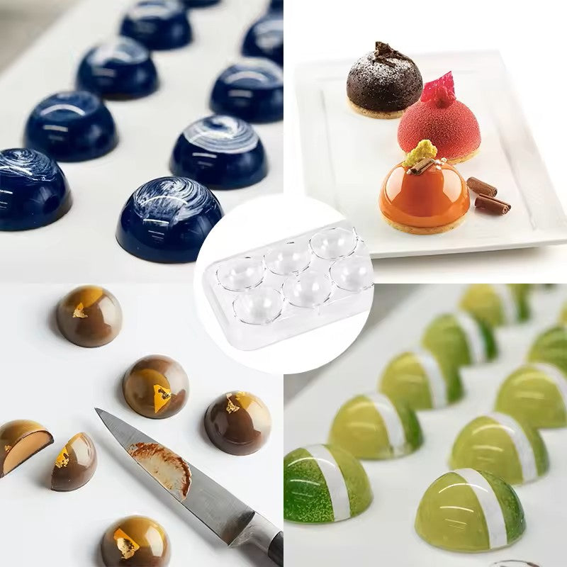 Moule Chocolat - ChocoCraftMold™ - Demi Sphère