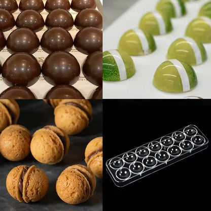 Moule Chocolat - ChocoCraftMold™ - Demi Sphère